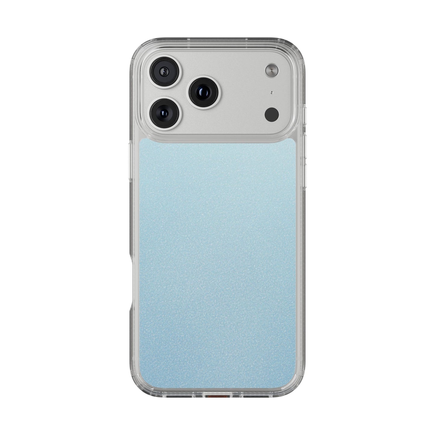 Clear Phone Case – Blue Whisper