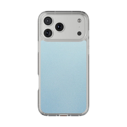 Clear Phone Case – Blue Whisper