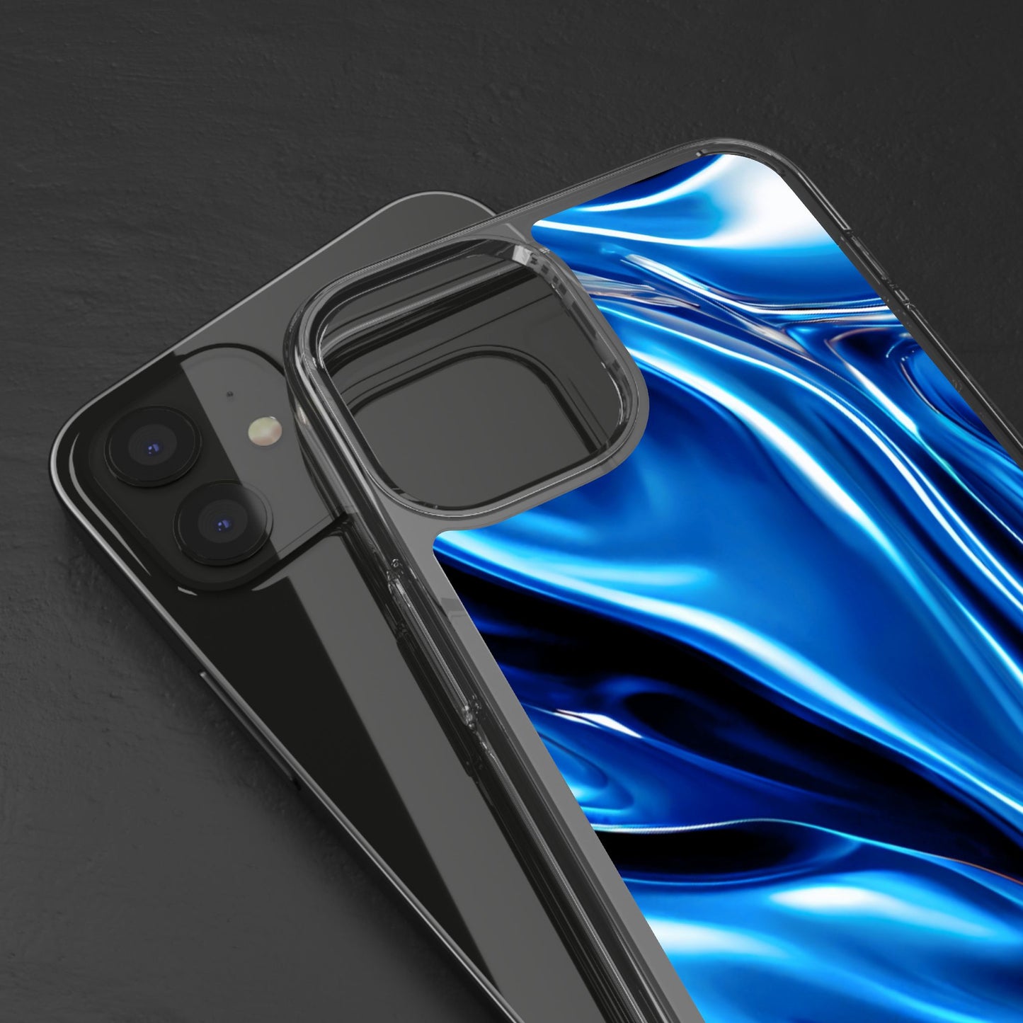 Clear Phone Case – Midnight Surge