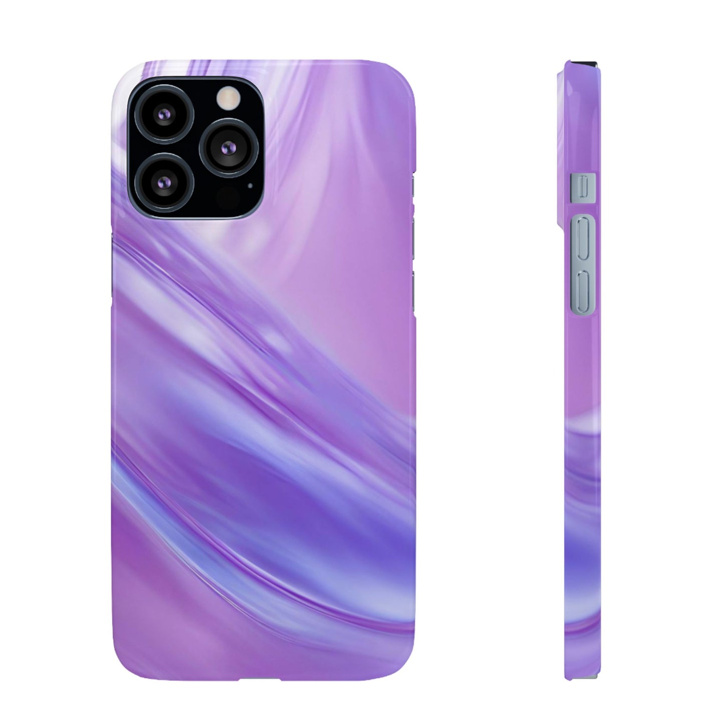 Snap Phone Case – Lavender Wave
