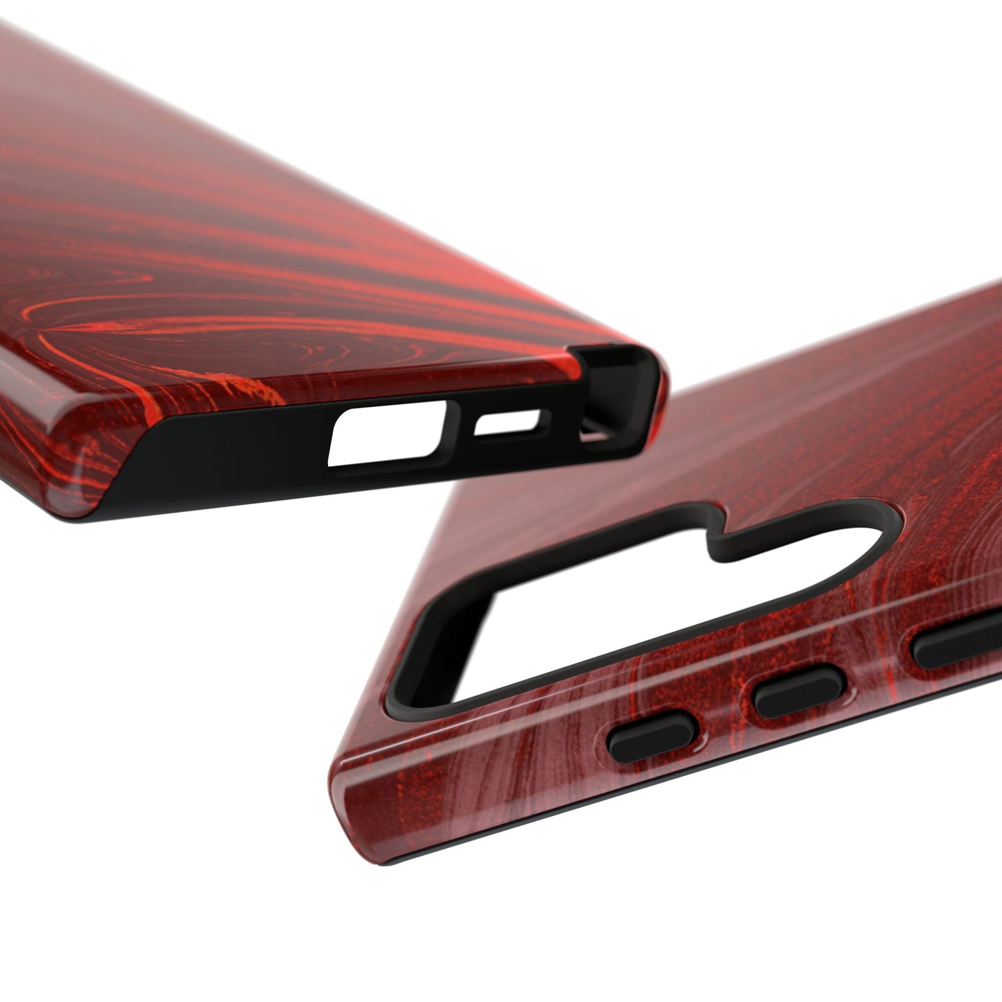 Protective Phone Case – Crimson Current