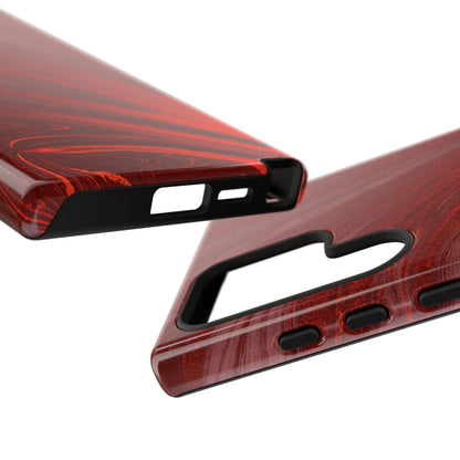 Protective Phone Case – Crimson Current