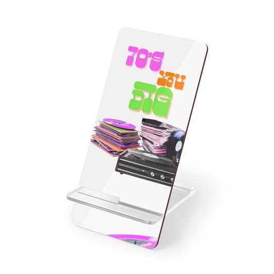 Phone Stand – 70s Spin