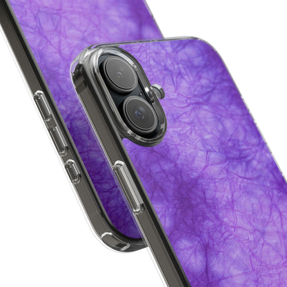 Clear Phone Case – Neon Dusk