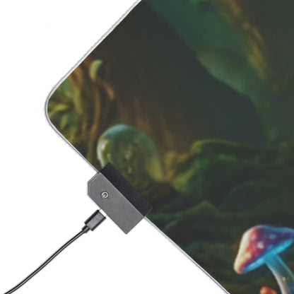 Gaming LED Desk Mat – Egg Heist
