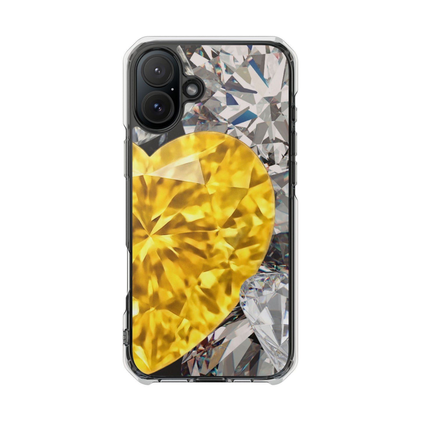 Clear Magnetic Phone Case – Heart of Gold