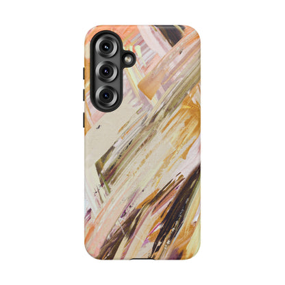 Protective Phone Case – Brush & Bronze