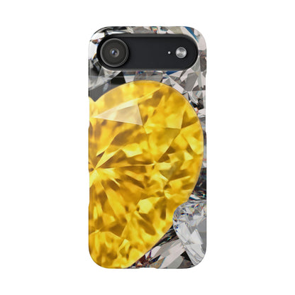 Snap Phone Case – Heart of Gold