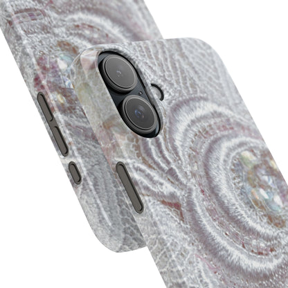 Slim Phone Case – Lace Veil