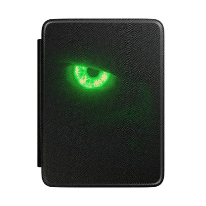 E-Reader Case – Neon Green Monster Eyes