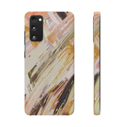 Snap Phone Case – Brush & Bronze