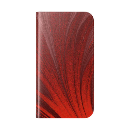 Flip Case – Crimson Current