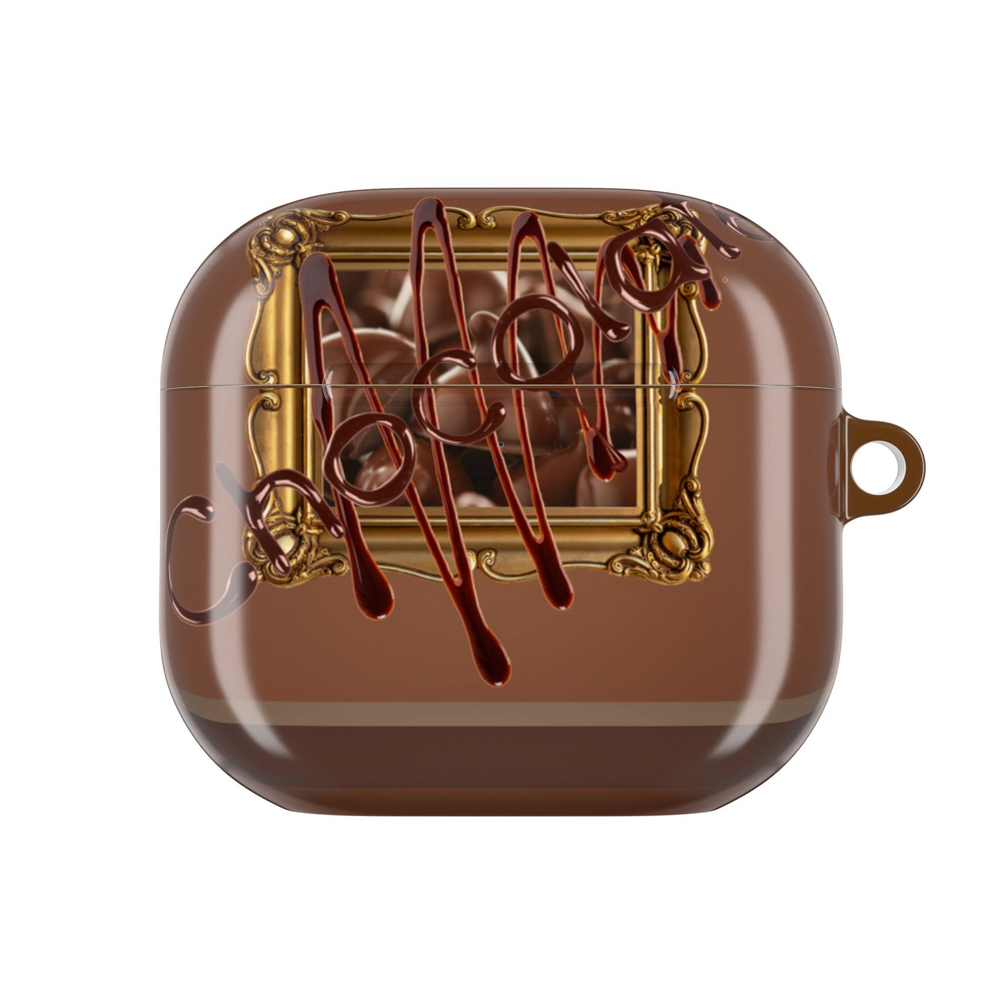 Wireless Earbud Case Cover – Chocolate Truffle