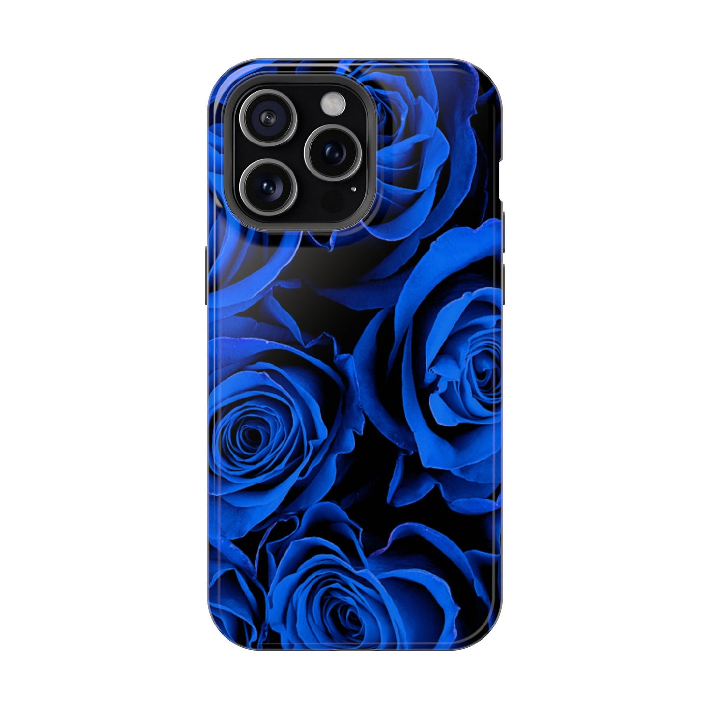 Impact-Resistant Phone Case – Midnight Bloom