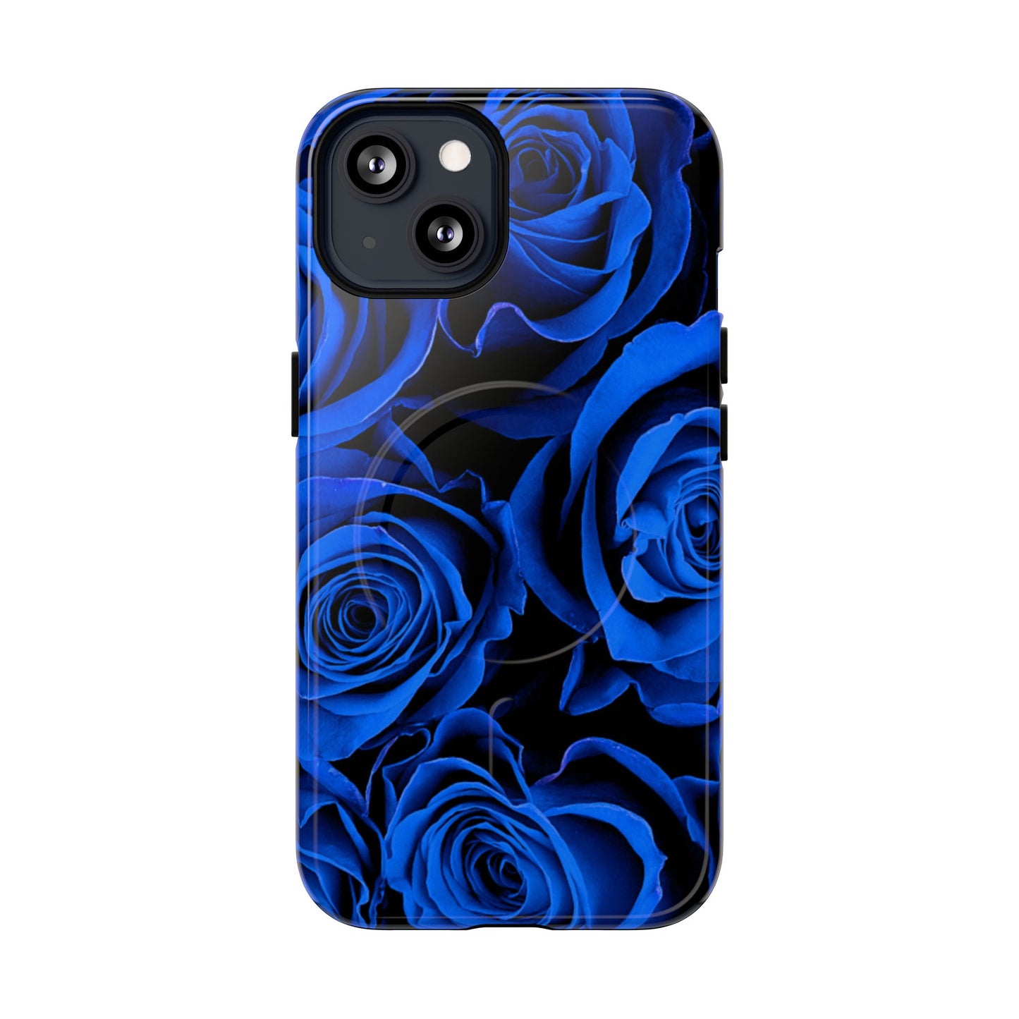 Protective Magnetic Phone Case – Midnight Bloom