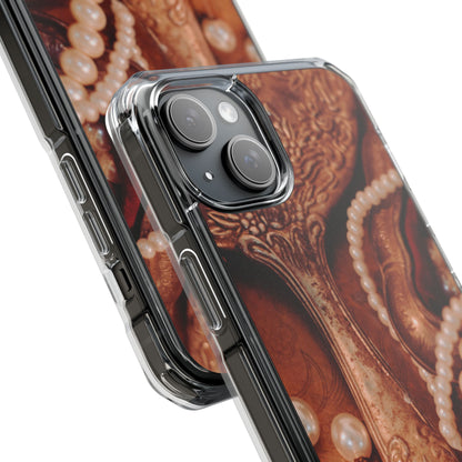 Clear Magnetic Phone Case – Bronze Vanity