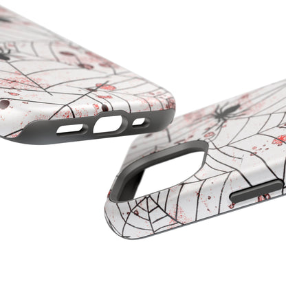 Impact-Resistant Phone Case – Blood Web