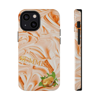Impact-Resistant Phone Case – Peach Sorbet