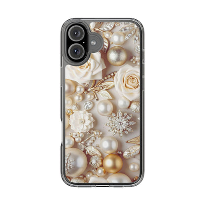 Clear Phone Case – Ivory Opulence
