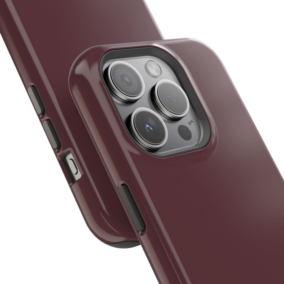 Wireless-Charging Compatible Case – Mulled Wine – Compatible with iPhone 13–17 & Samsung Galaxy S25–S26 Series