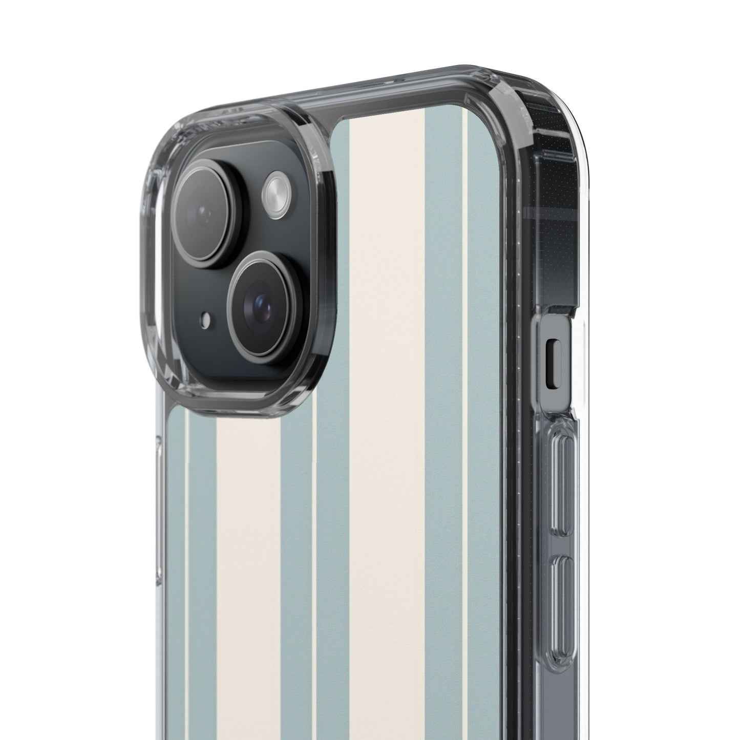 Clear Phone Case – Coastal Stripe