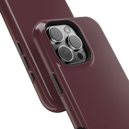Wireless-Charging Compatible Case – Mulled Wine – Compatible with iPhone 13–17 & Samsung Galaxy S25–S26 Series