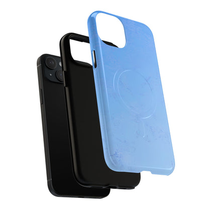 Protective Magnetic Phone Case – Azure Fade