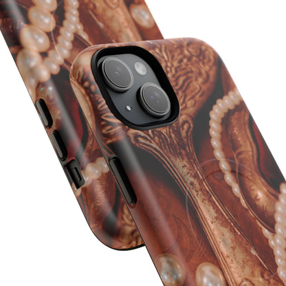 Protective Magnetic Phone Case – Bronze Vanity