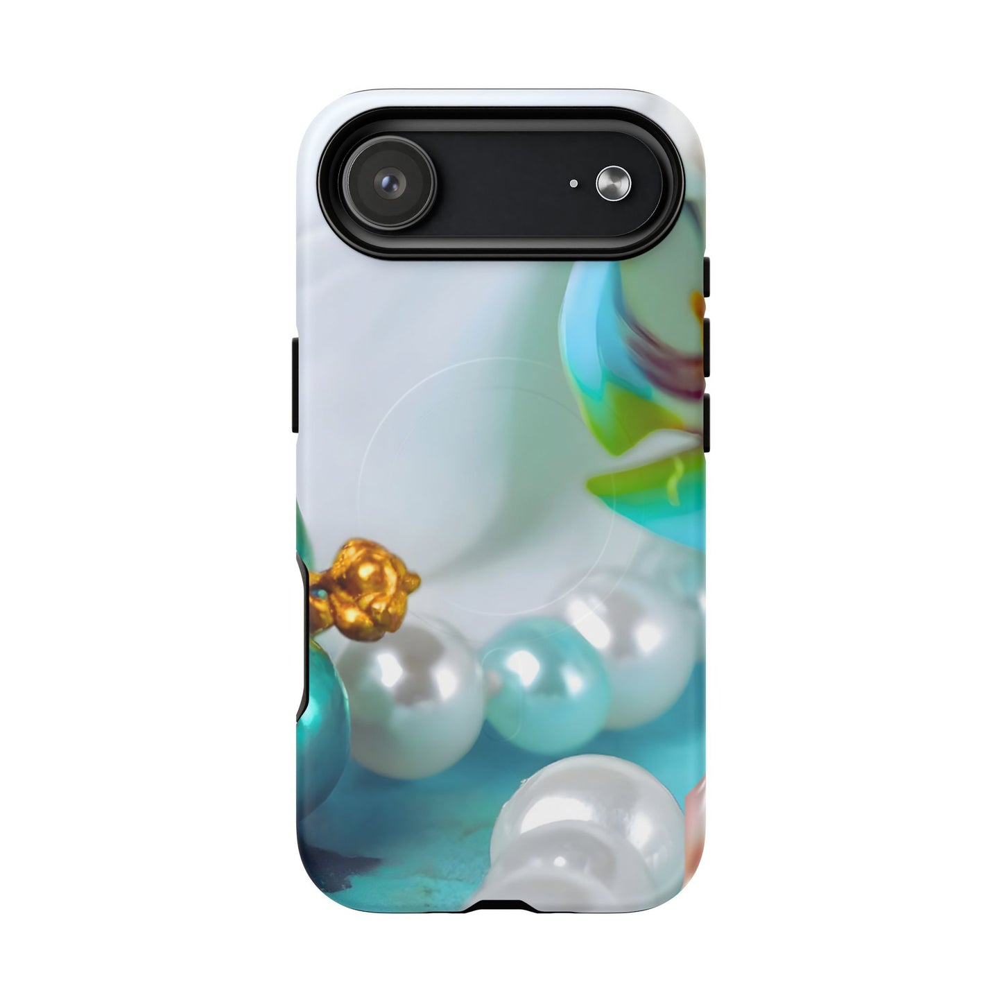 Protective Magnetic Phone Case – Mermaid's Pearl