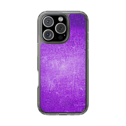 Clear Phone Case – Violet Voltage