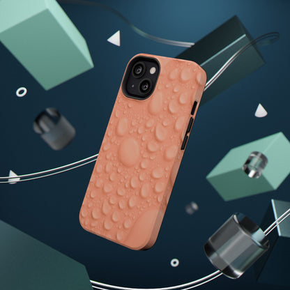 Impact-Resistant Phone Case – Apricot Rain