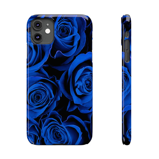 Slim Phone Case – Midnight Bloom