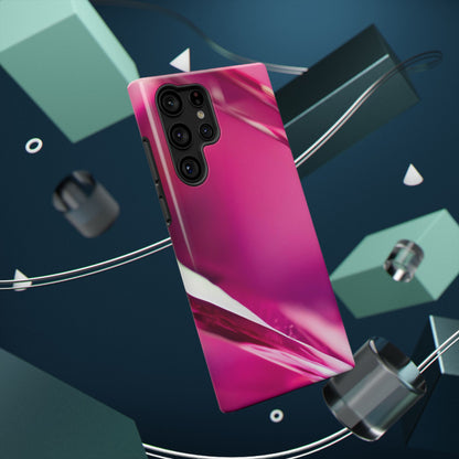 Impact-Resistant Phone Case – Magenta Motion