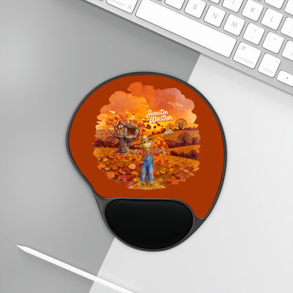 Ergonomic Mouse Pad – Sweater Weather
