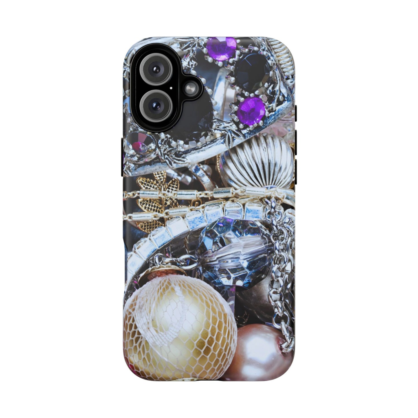 Protective Magnetic Phone Case – Chrome Jewel
