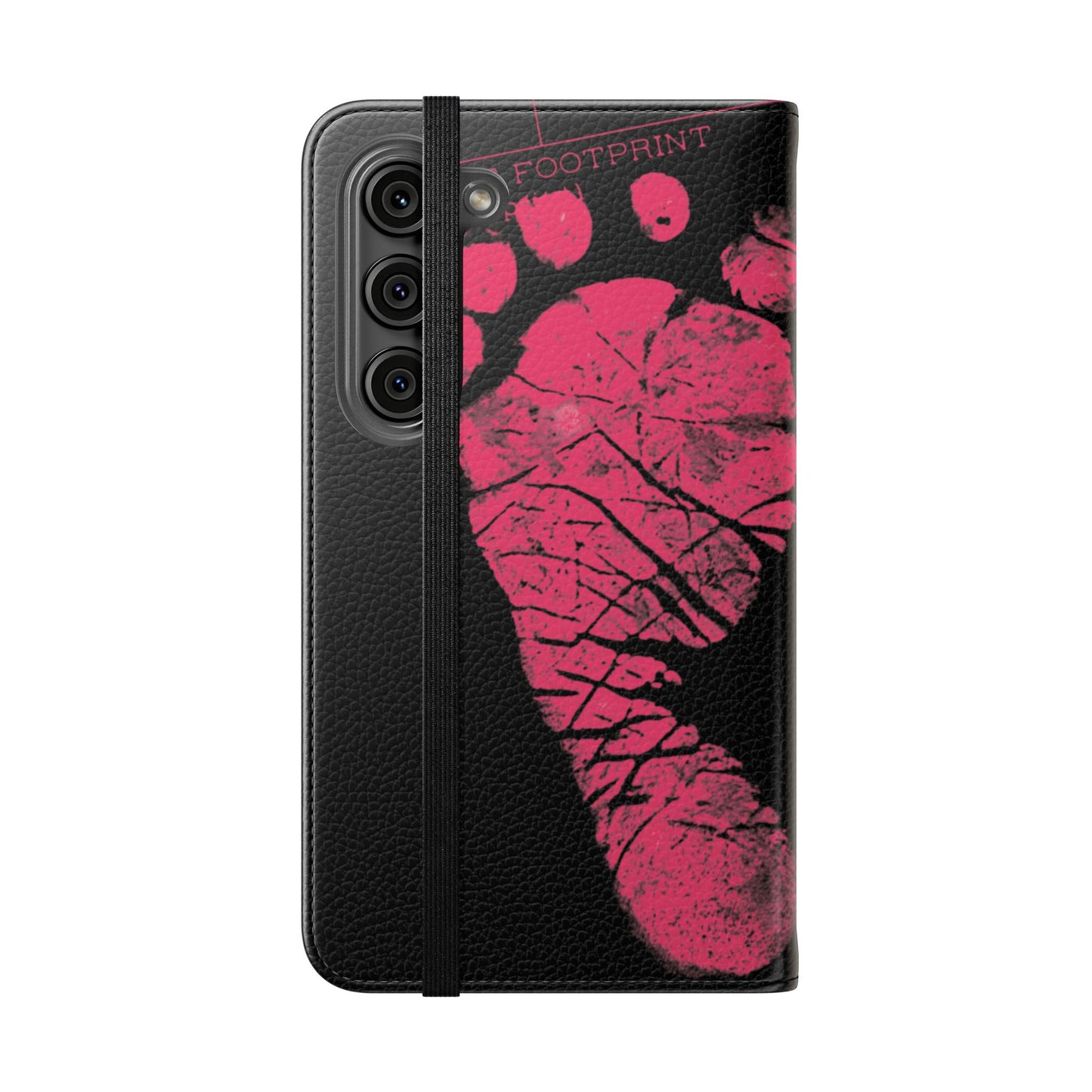 Flip Case – Mom’s Little Pink Footprints