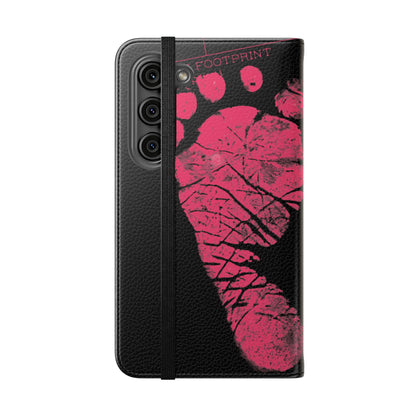 Flip Case – Mom’s Little Pink Footprints