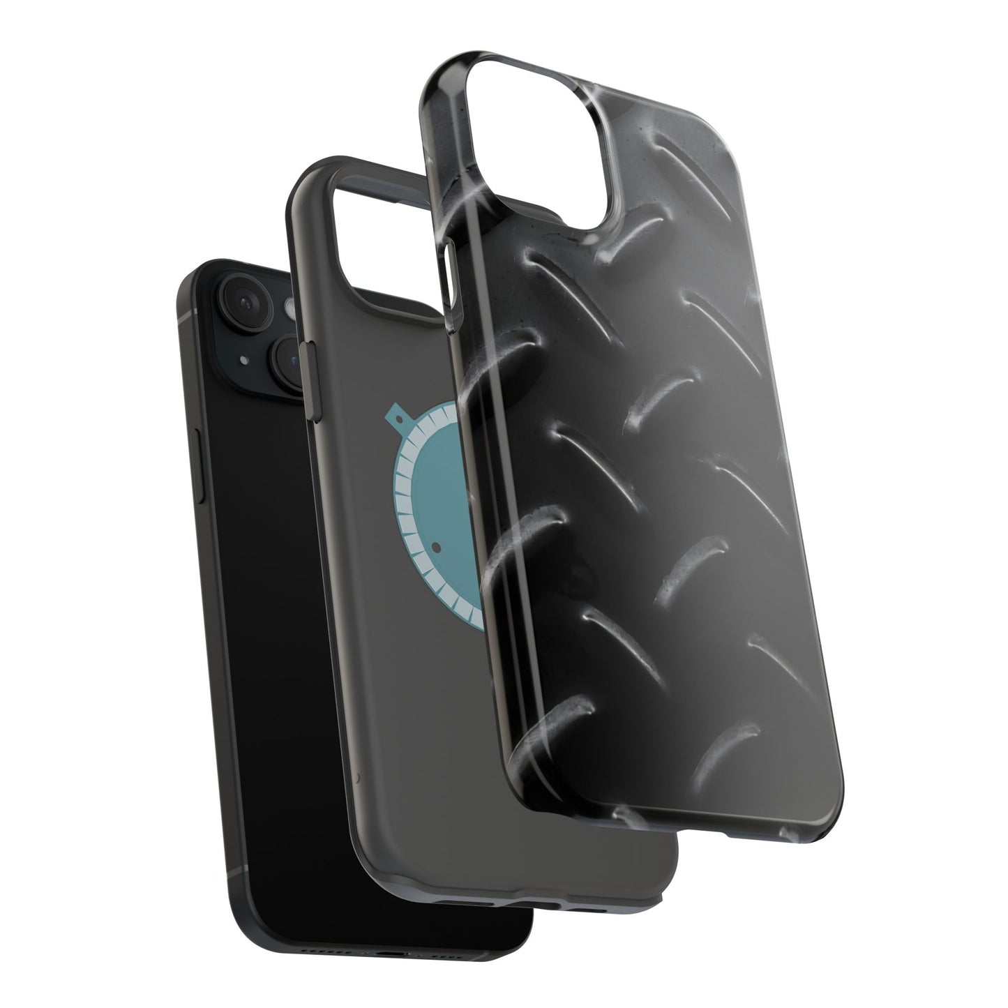 Wireless-Charging Compatible Case – Blackout Plate
