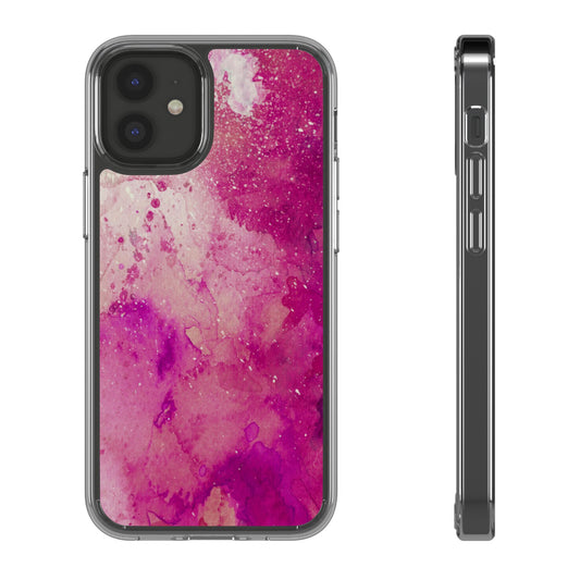 Clear Phone Case – Spilled Wine