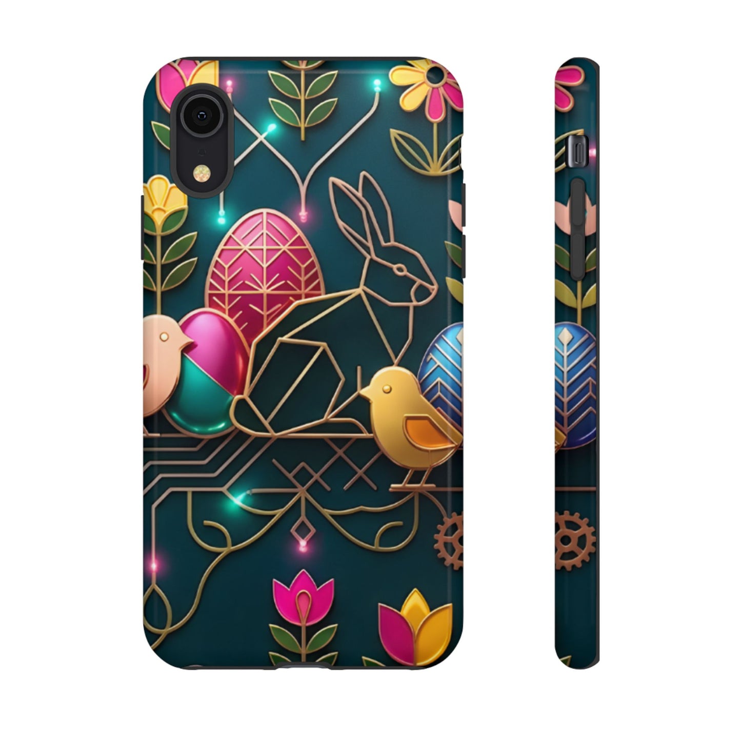 Protective Phone Case – Jeweled Garden