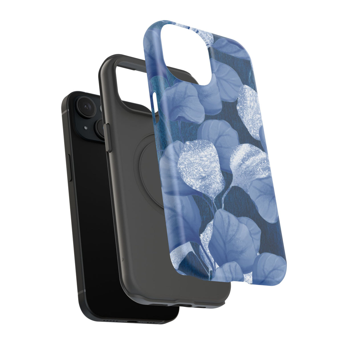 Impact-Resistant Phone Case – October Blues – Compatible with iPhone 11–17 & Samsung Galaxy S22–S26 Series