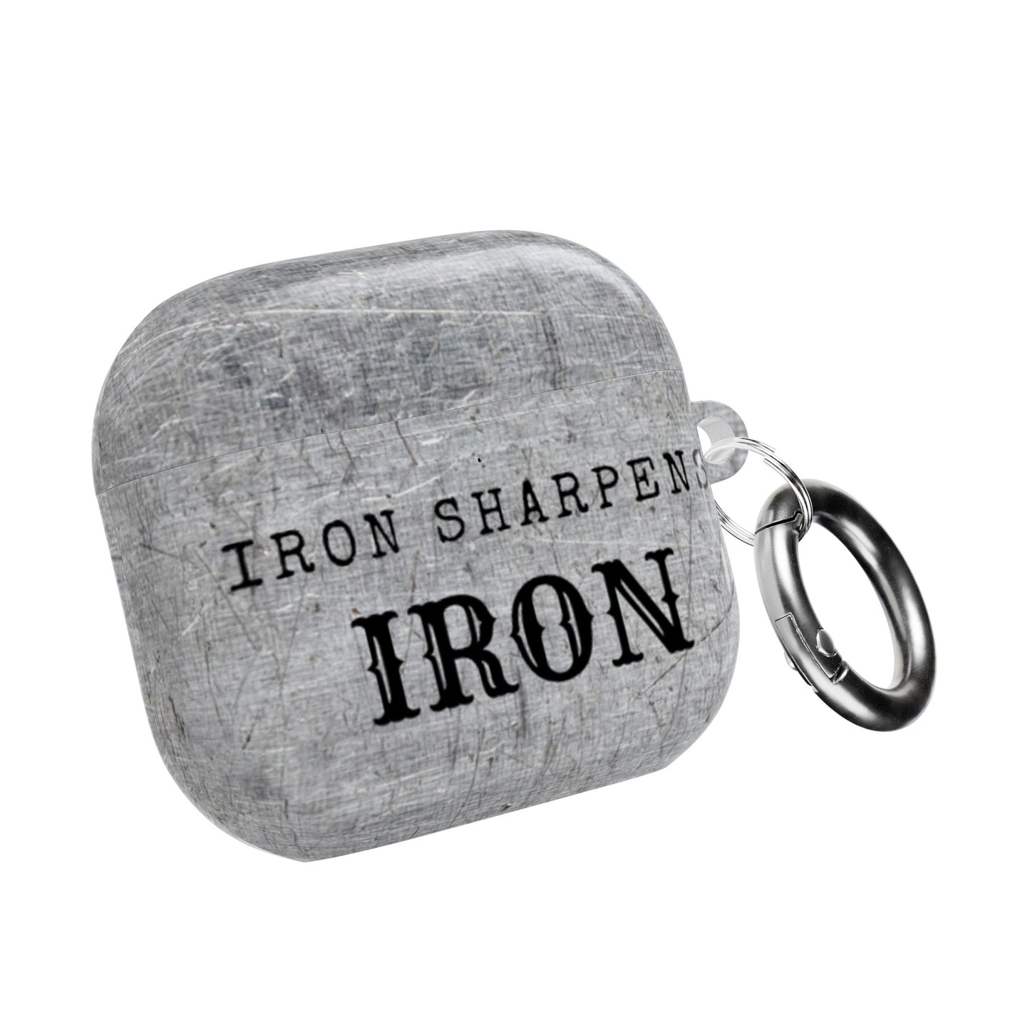 Earbud Case Cover – Forged Steel