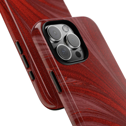 Protective Phone Case – Crimson Current