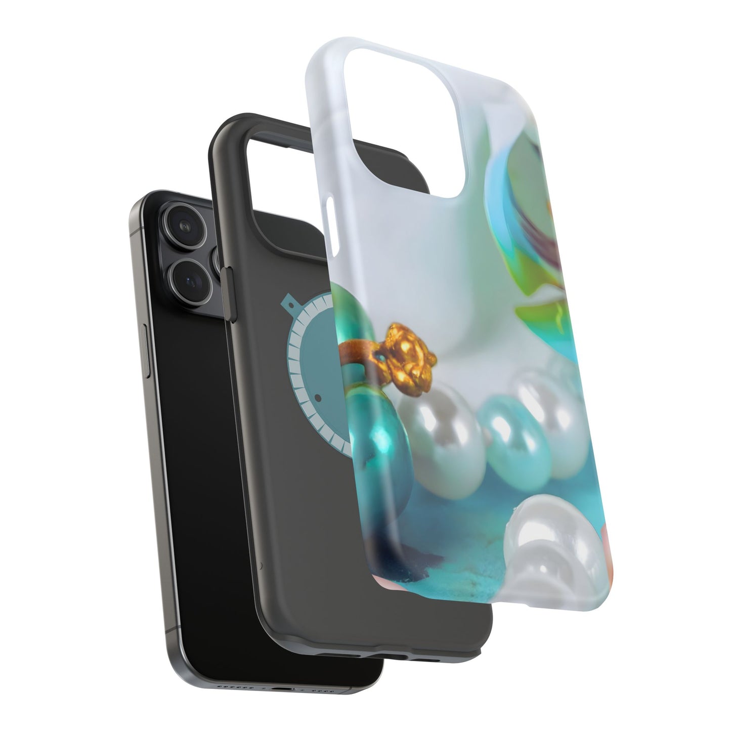 Wireless-Charging Compatible Case – Mermaid’s Pearl