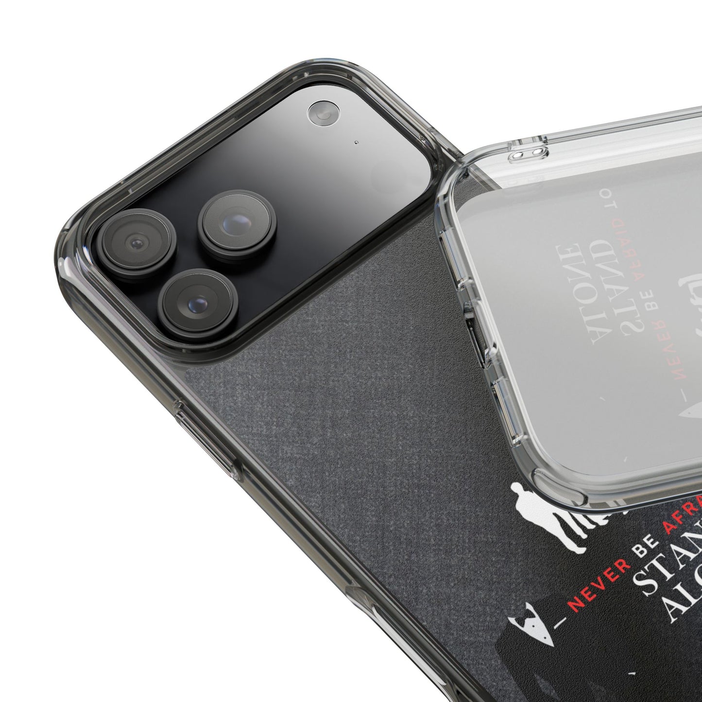 Clear Phone Case – Stand Alone