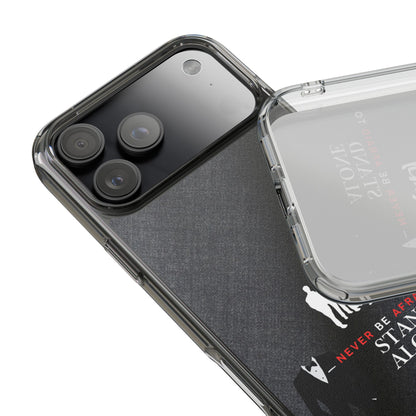 Clear Phone Case – Stand Alone