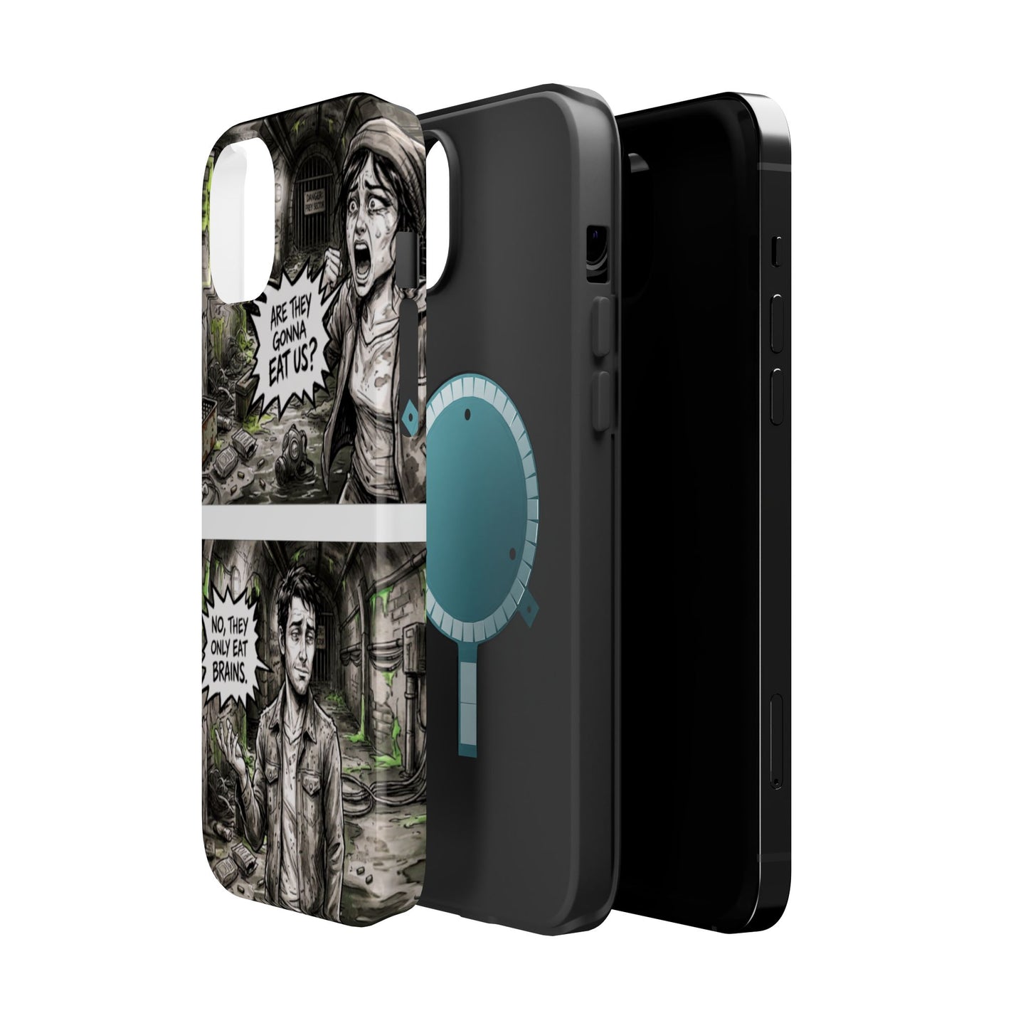 Wireless-Charging Compatible Case – Brains Only