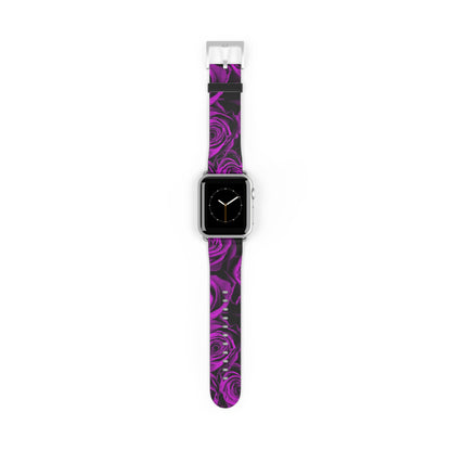 Watch Band – Amethyst Roses