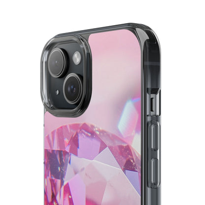 Clear Phone Case – Pink Ice