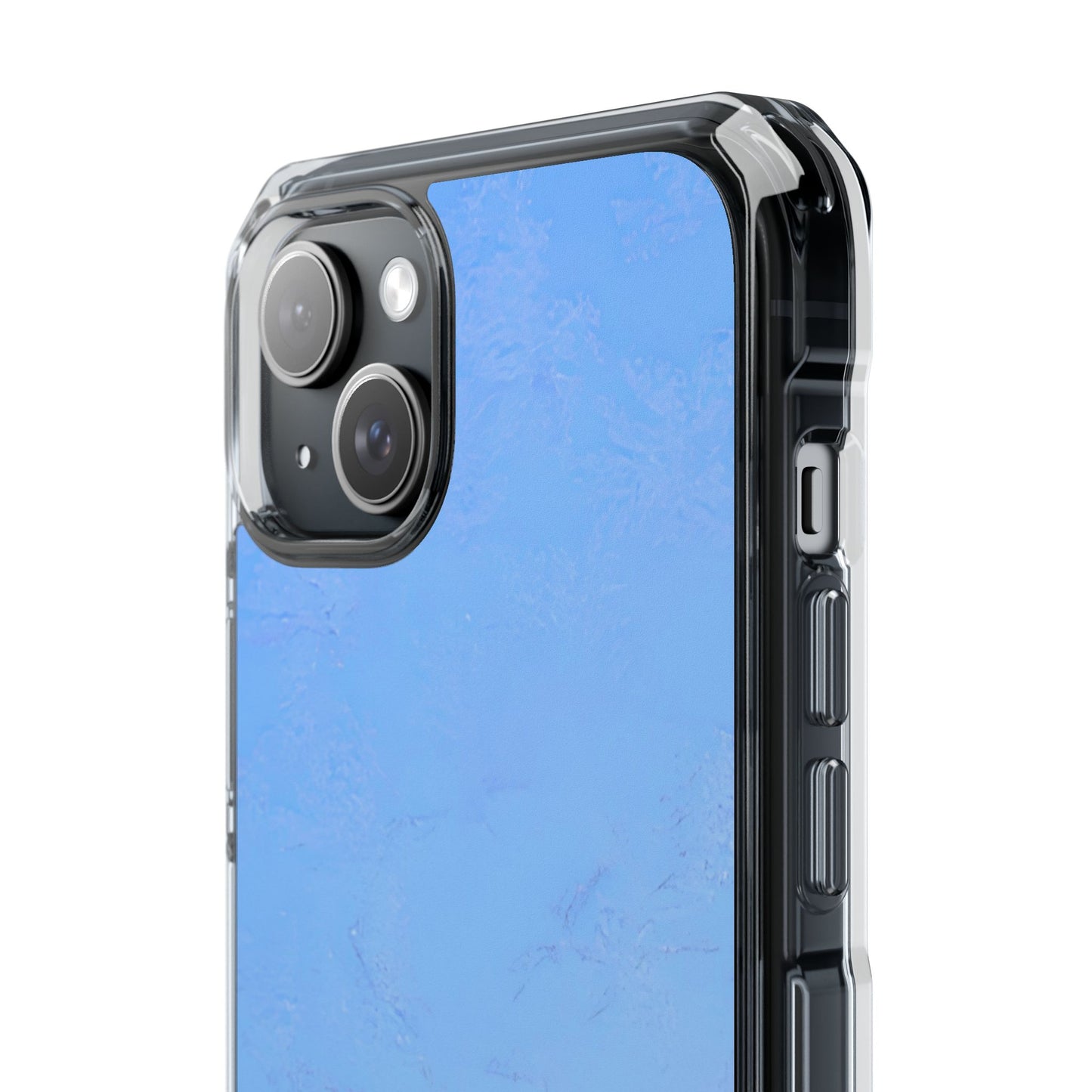 Clear Magnetic Phone Case – Azure Fade
